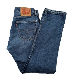 Vtg Levis 505 Jeans Mens 29x32 Blue Regular Fit Straight Leg Denim Pants 90s